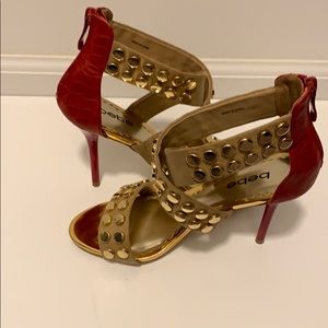 Bebe Keana Suede Stilettos